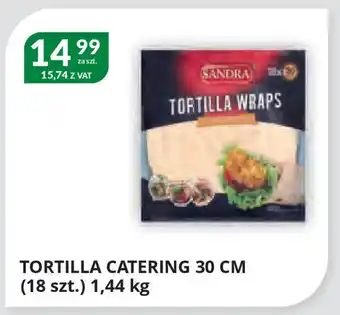 Eurocash Cash & Carry Tortilla catering 30 cm oferta