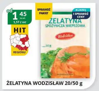 Eurocash Cash & Carry Żelatyna wodzisław oferta