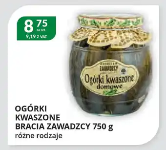 Eurocash Cash & Carry Ogórki kwaszone bracia zawadzcy oferta