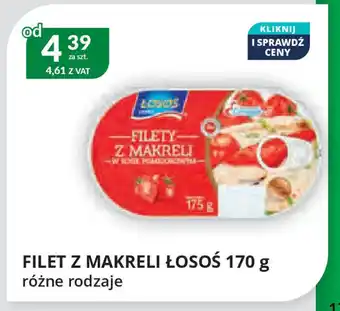 Eurocash Cash & Carry Filet z makreli łosoś oferta