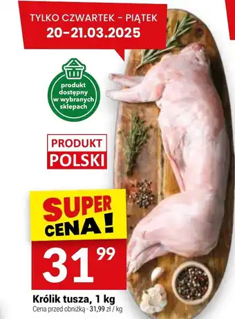 Twój Market Królik tusza oferta