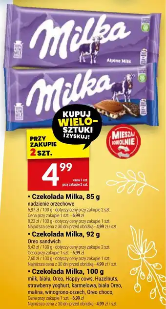 Twój Market Czekolada Milka oferta