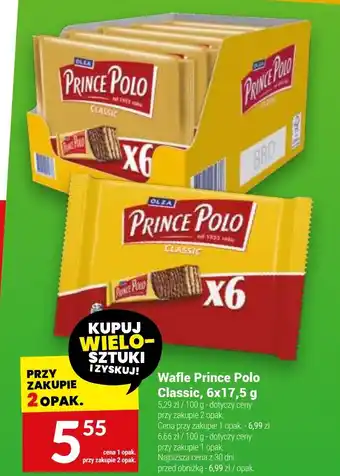 Twój Market Wafle Prince Polo Classic oferta