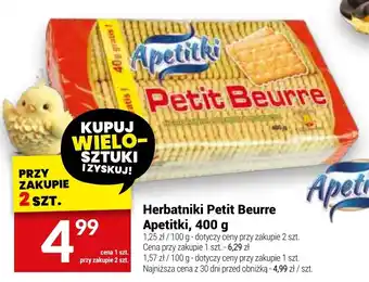 Twój Market Herbatniki Petit Beurre Apetitki oferta