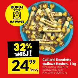 Twój Market Cukierki Konafetto waflowe Roshen oferta