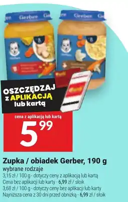 Twój Market Zupka / obiadek Gerber oferta