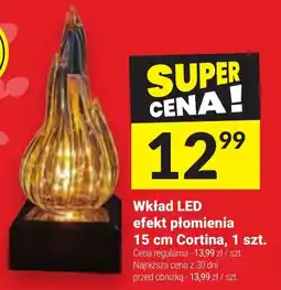 Twój Market Wkład LED efekt płomienia 15 cm Cortina oferta