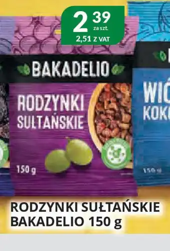 Eurocash Cash & Carry Rodzynki sułtańskie bakadelio oferta