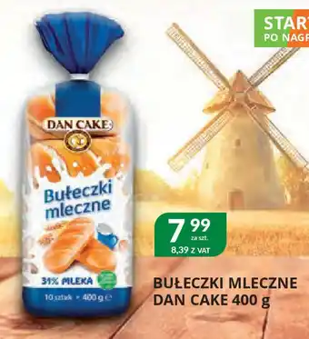 Eurocash Cash & Carry Bułeczki mleczne dan cake oferta