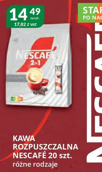 Eurocash Cash & Carry Kawa rozpuszczalna nescafé oferta