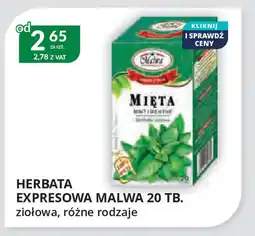 Eurocash Cash & Carry Herbata expresowa malwa oferta