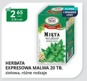 Eurocash Cash & Carry Herbata expresowa malwa oferta