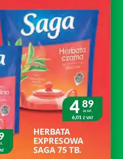 Eurocash Cash & Carry Herbata expresowa saga oferta