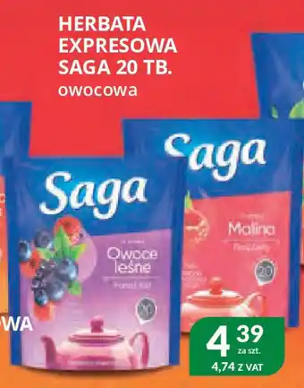 Eurocash Cash & Carry Herbata expresowa saga oferta