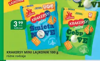 Eurocash Cash & Carry Krakersy mini lajkonik oferta