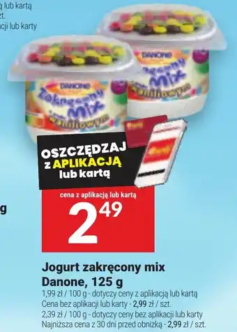 Twój Market Jogurt zakręcony mix Danone oferta