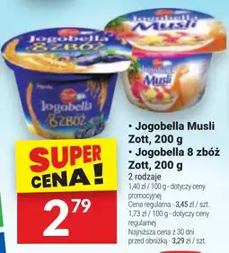 Twój Market Jogobella Musli Zott/ Jogobella 8 zbóż Zott oferta