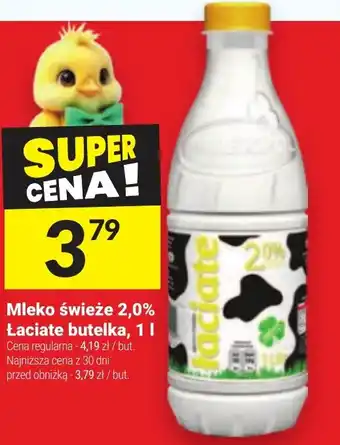 Twój Market Mleko świeże 2,0% Łaciate butelka oferta