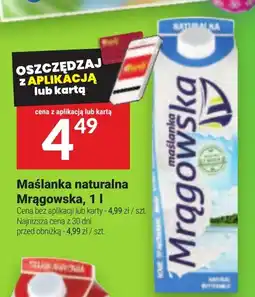 Twój Market Maślanka naturalna Mrągowska oferta