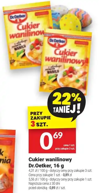 Twój Market Cukier wanilinowy Dr.Oetker oferta