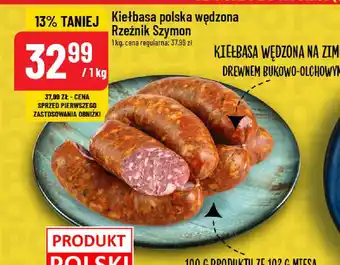 Polomarket Kiełbasa polska wędzona Rzeźnik Szymon oferta