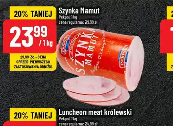 Polomarket Szynka Mamut oferta