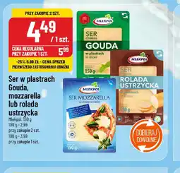 Polomarket Ser w plastrach Gouda, mozzarella lub rolada ustrycka oferta