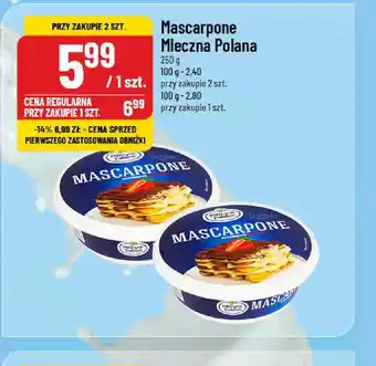 Polomarket Mascarpone Mleczna Polana oferta