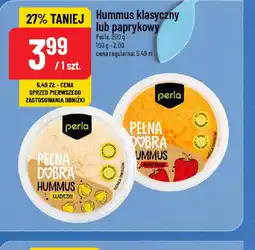 Polomarket Hummus klasyczny lub paprykowy Perła oferta