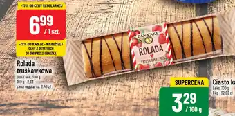 Polomarket Rolada truskawkowa Dan Cake oferta