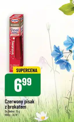 Polomarket Czerwony pisak z brokatem oferta