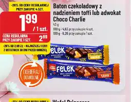 Polomarket Baton czekoladowy z nadzieniem toffi lub adwokat Choco Charlie oferta