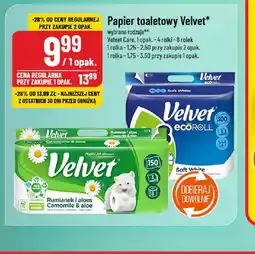 Polomarket Papier toaletowy Velvet oferta