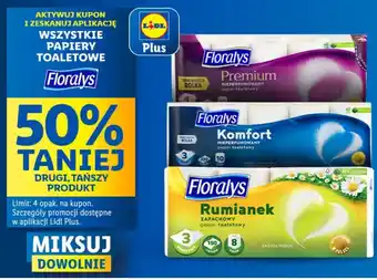 Lidl Papiery toaletowe Floralys oferta