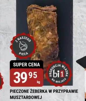 bi1 Pieczone żeberka w przyprawie musztardowej oferta