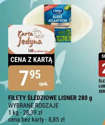 bi1 Filety śledziowe Lisner oferta