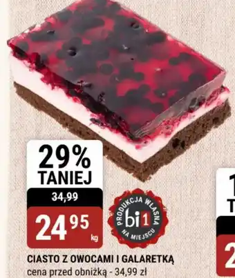 bi1 Ciasto z owocami i galaretką oferta