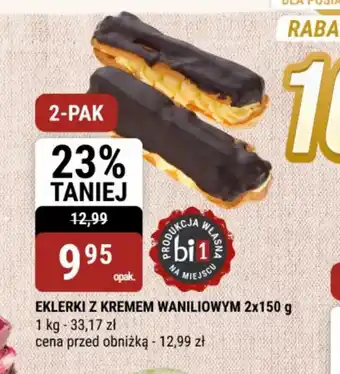 bi1 Eklerki z kremem waniliowym oferta