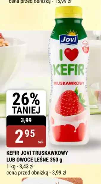 bi1 Kefir Jovi truskawkowy lub owoce leśne oferta