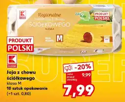 Kaufland Jaja z chowu ściółkowego oferta