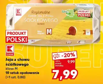 Kaufland Jaja z chowu ściółkowego oferta