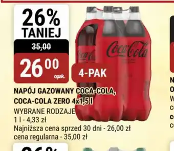 bi1 Napój gazowany Coca-Cola, Coca-Cola Zero oferta