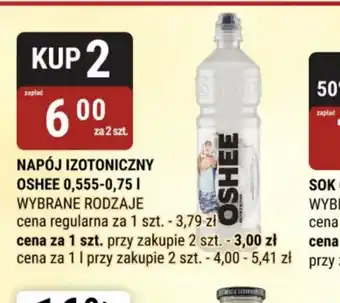 bi1 Napój izotoniczny Oshee oferta