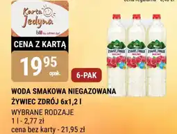 bi1 Woda smakowa niegazowana Zywiec Zdrój oferta