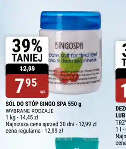 bi1 Sól do stóp Bingo Spa oferta