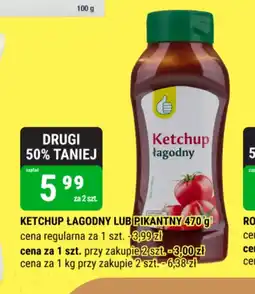 bi1 Ketchup łagodny lub pikantny oferta