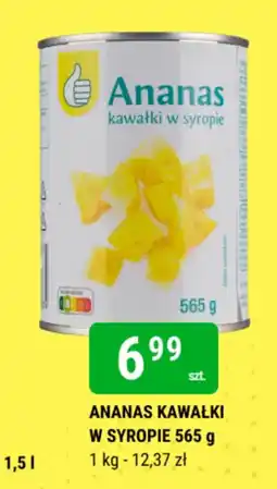 bi1 Ananas kawałki w syropie oferta