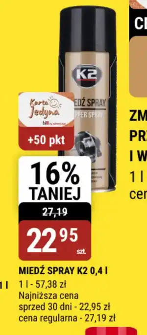 bi1 Miedź Spray K2 oferta