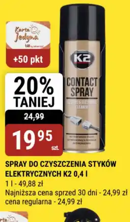 bi1 Spray do czyszczenia styków elektrycznych K2 oferta