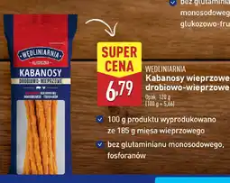 ALDI Kabanosy wieprzowo-drobiowe oferta